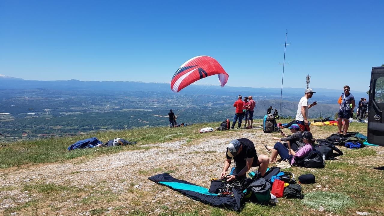 XC Siatista Western Macedonia Voio Paragliding Alexiptoto Parapente Voo Livre