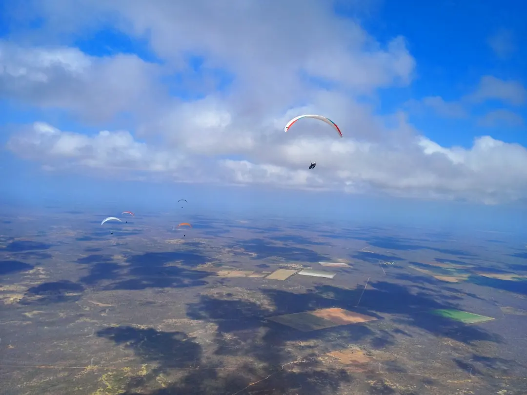 XC Brazil Towing Flying paragliding parapente